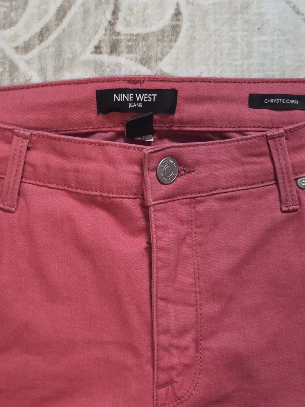 Nine West Coral Chrystie Capri Ankle Jeans